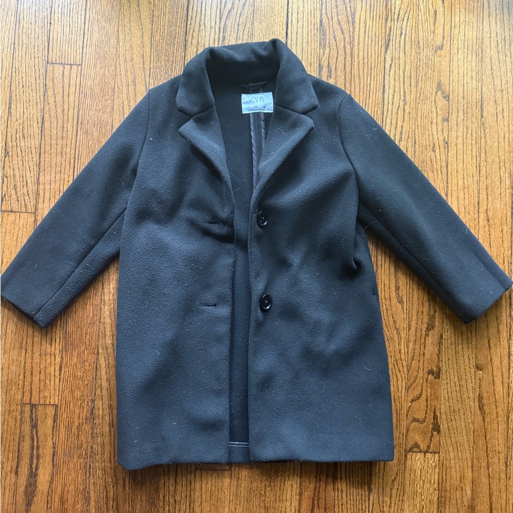 Zara kids Black Coat